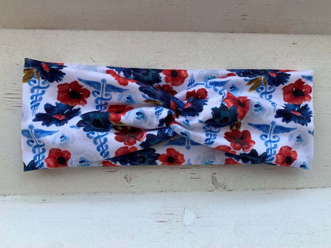Nurse Soft Butter Fabric Faux Knot Adult Headband Etsy