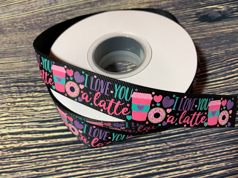 USDR 78\u201d Love You a Latte Black Coffee Latte