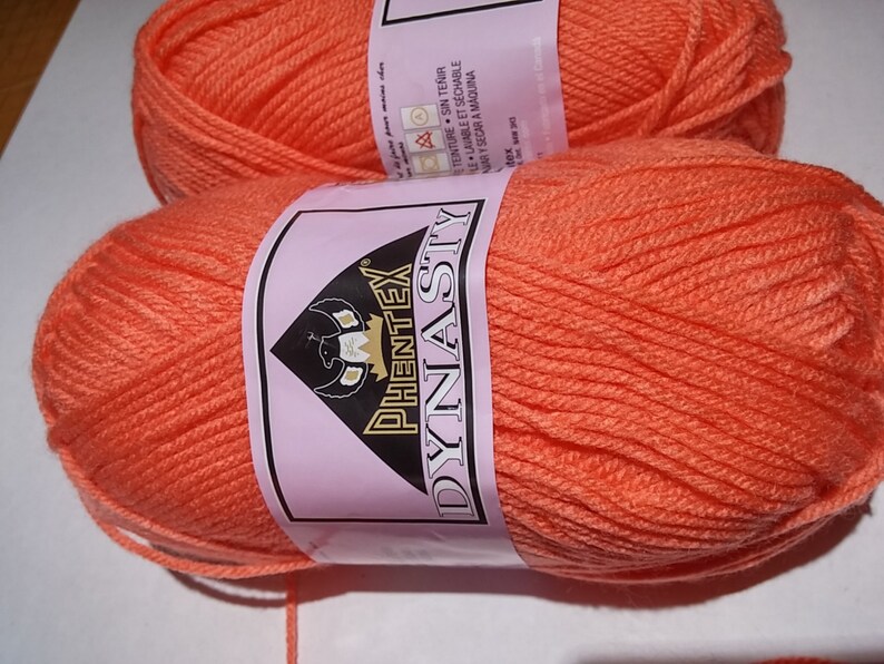 4 skein lot Phentex Dynasty worsted yarn 3.5 oz skeins Etsy