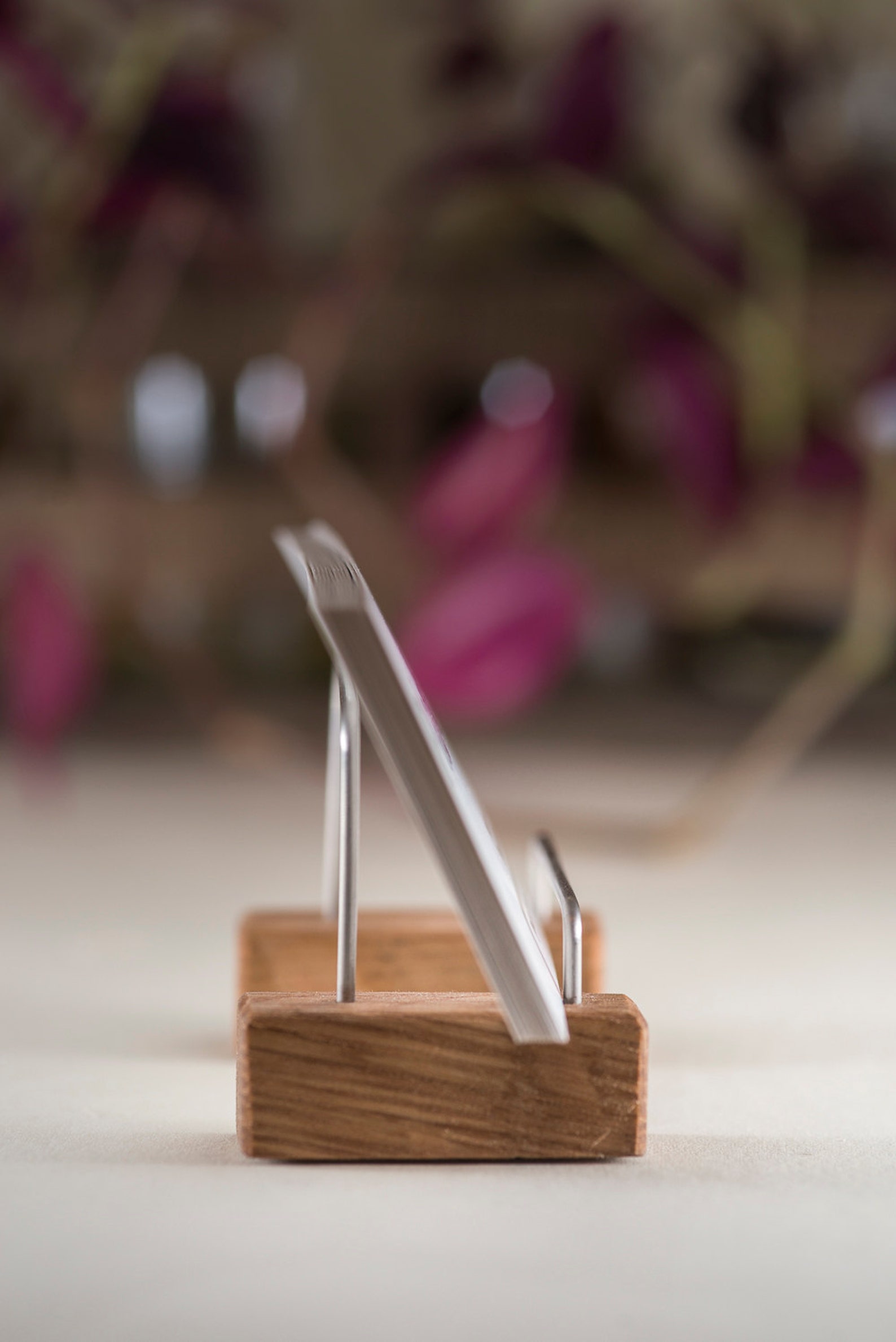 Modern Business Card Holder for Desk Unique Business Card Etsy