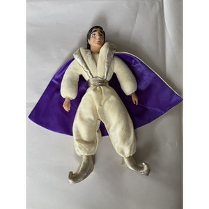Walt Disney Aladdin Prince Ali Plush 10&quot; Tall Applause 1992