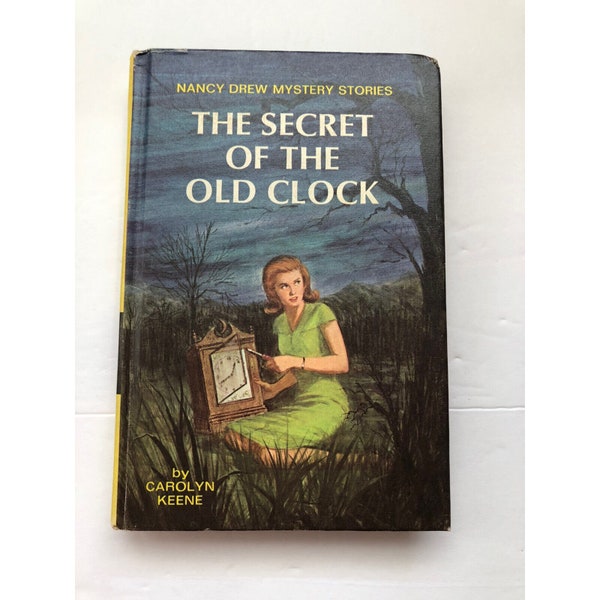 Nancy Drew The Secret of the Old Clock Hardcover Book 1959