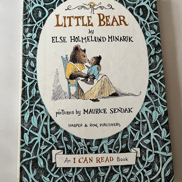 Vintage Little Bear Children's Hardcover Book An I Can Read Book 1957