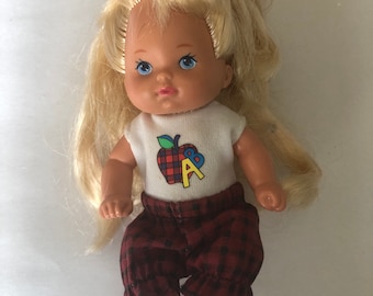 Vintage Heart Family Doll Girl Blonde Hair Mattel 1976