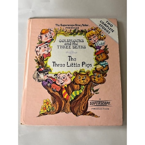 Ricitos de oro vintage y los tres osos Los tres cerditos Libro infantil