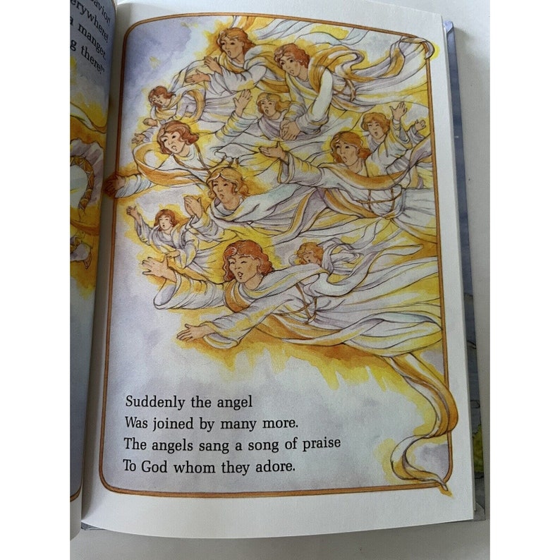 Vintage the Story of Baby Jesus Children's Hardcover Story Book 1985 Etsy