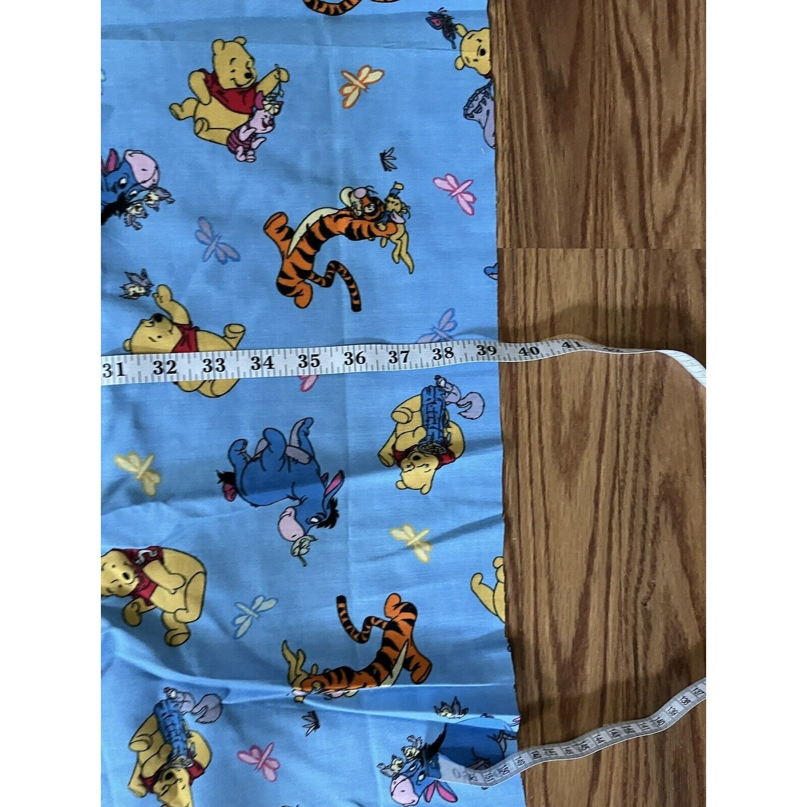 Disney Winnie the Pooh Sewing Fabric Blue 8833 44x39 Etsy