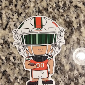 Mia hurricanes sticker