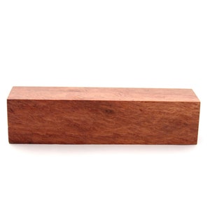Stabilized West Australian Lace Sheoak Wood For Knife Handles - Craft Material - L150mm x W37mm x T37mm