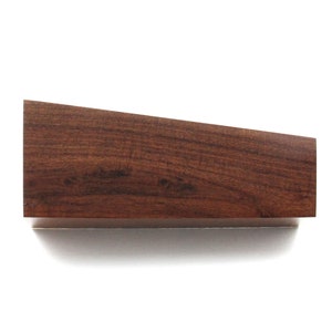 Stabilisierter Mulga Holzblock - Australien Stabilisiertes Ringel Bastelmaterial - Australisches Hartholz - L 100mm x B 41/28mm x T 32mm