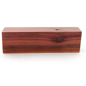 Stabilized Acacia Wood Block: Knife Handle Craft Project (140mm x 40mm x 30mm)