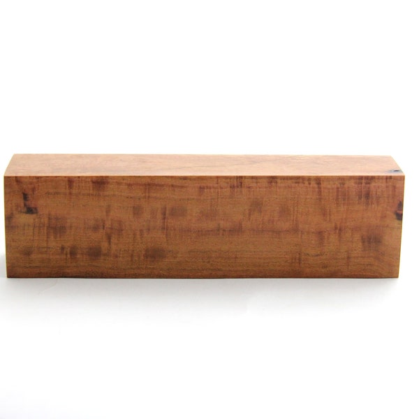 Stabilised Australian dead finish wood block - craft Stabilized desert Hardwood - Australia Acacia wood  L 140mm x W 37mm x T 28mm