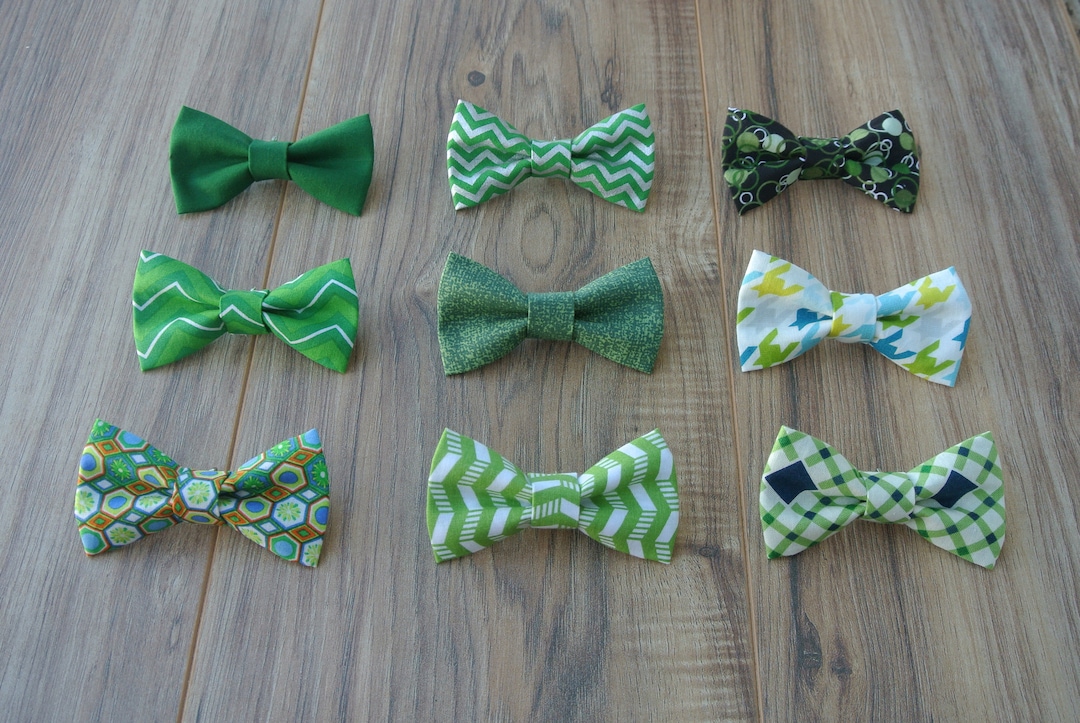 Green Baby Boy Bow Ties Our Clipon Bow Ties Are Cute for All Occasions