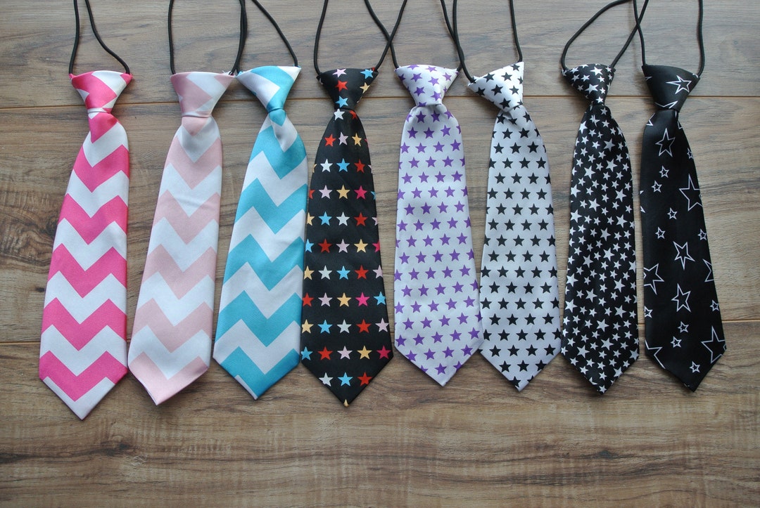 31 Patterns Adjustable Necktie, Infant Neck Tie, Boys Neck Tie, Baby