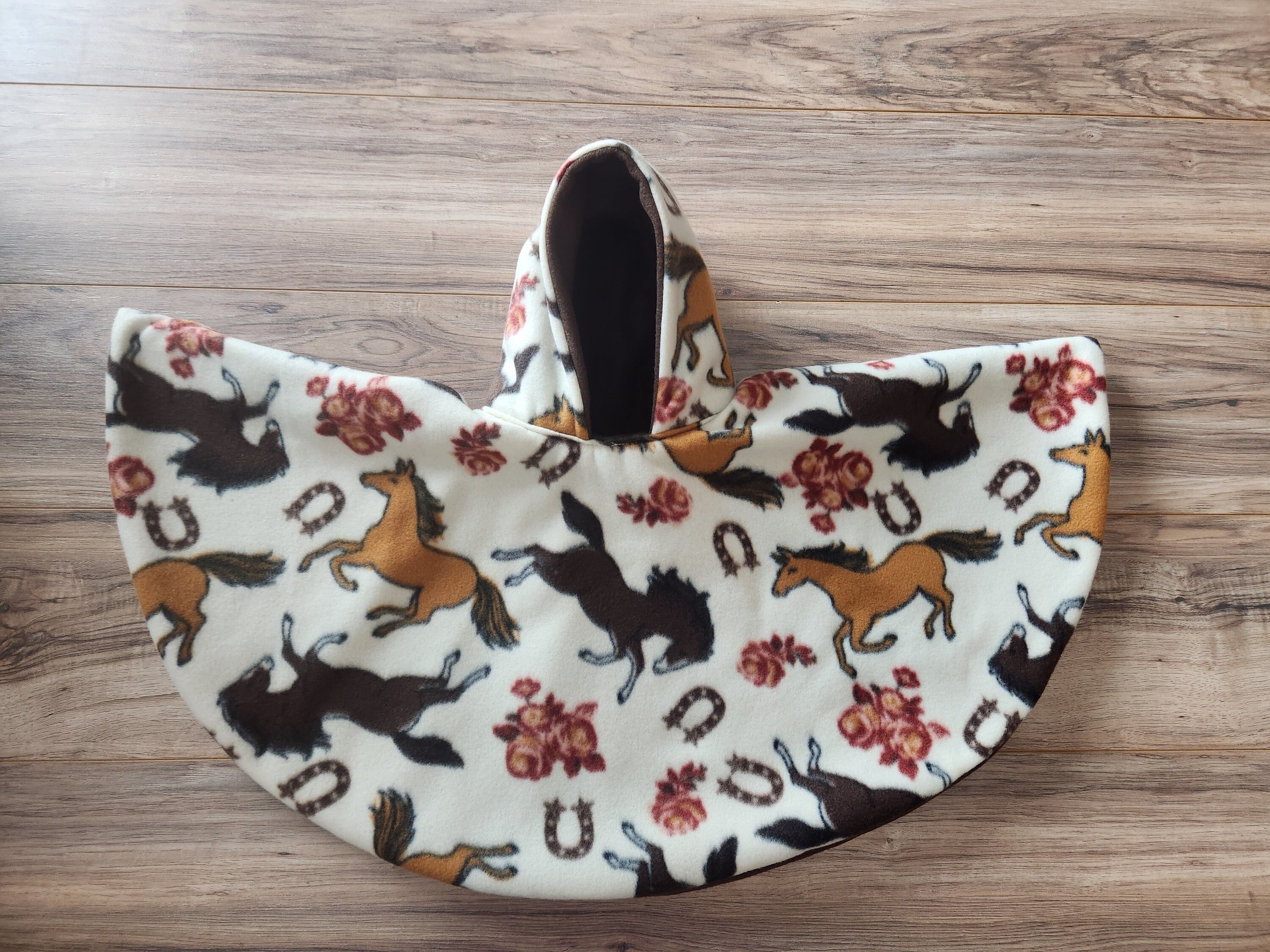 Horse blanket poncho sale
