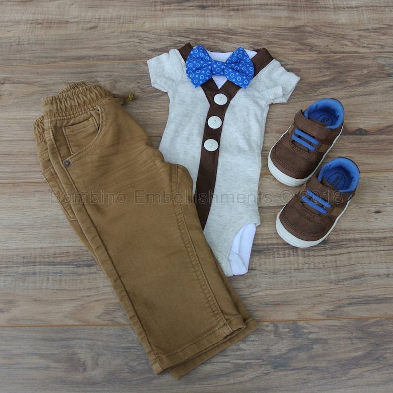 Tan /& Brown Cardigan Bodysuit with Bow Tie Set Thanksgiving Last One It/'s perfect for Autumn Photos 1st Birthday or Coming Home Outfit.