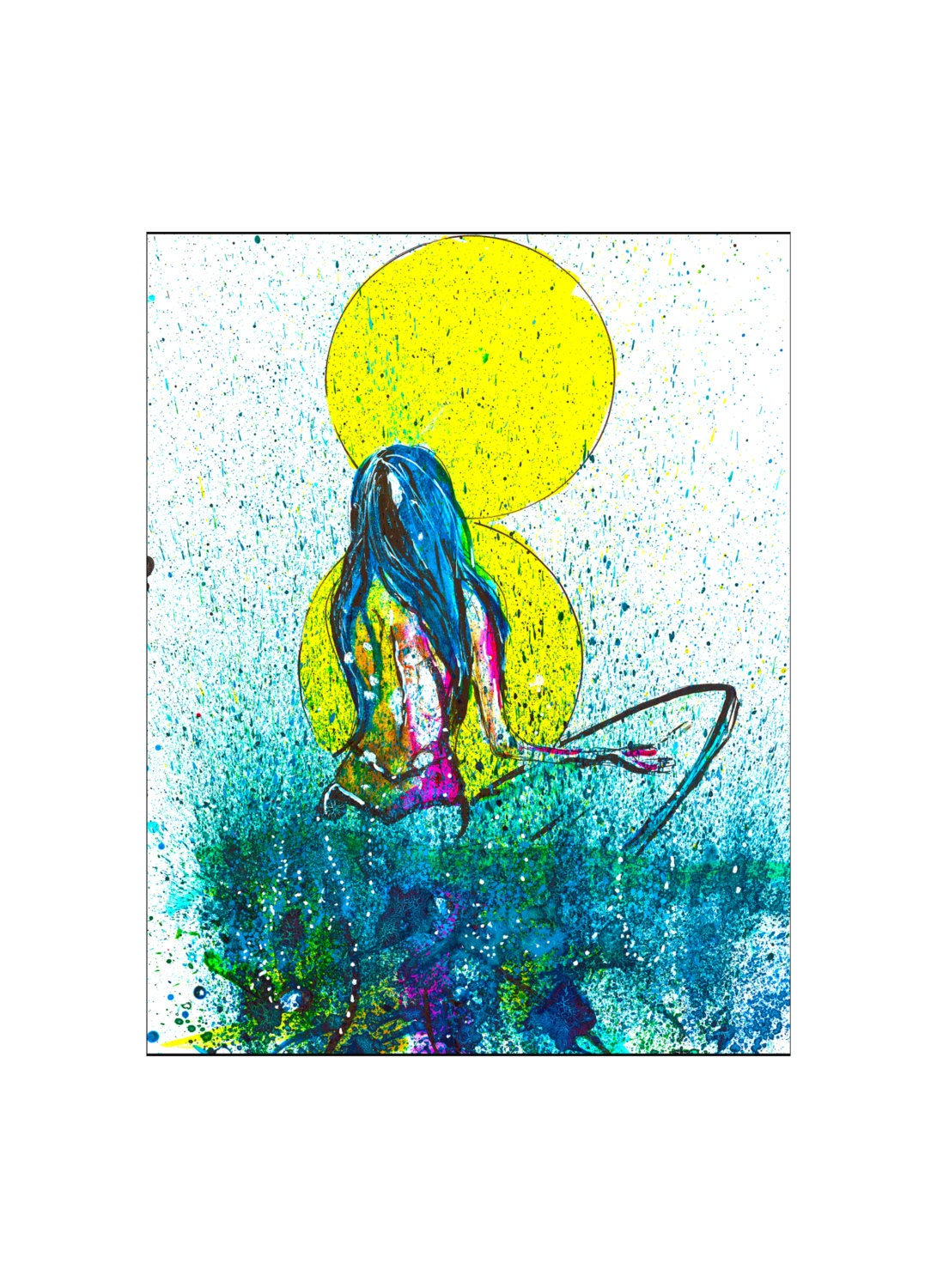 Difference between sun and moon for class 3 picture