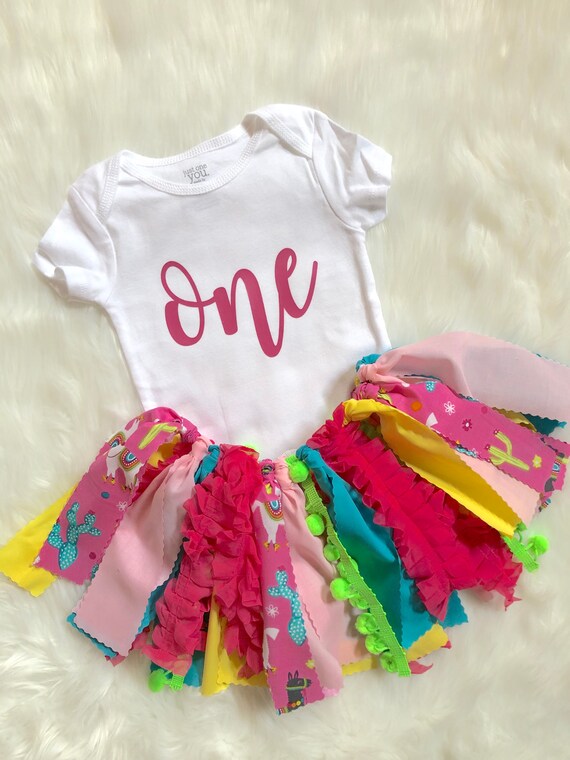 llama first birthday outfit