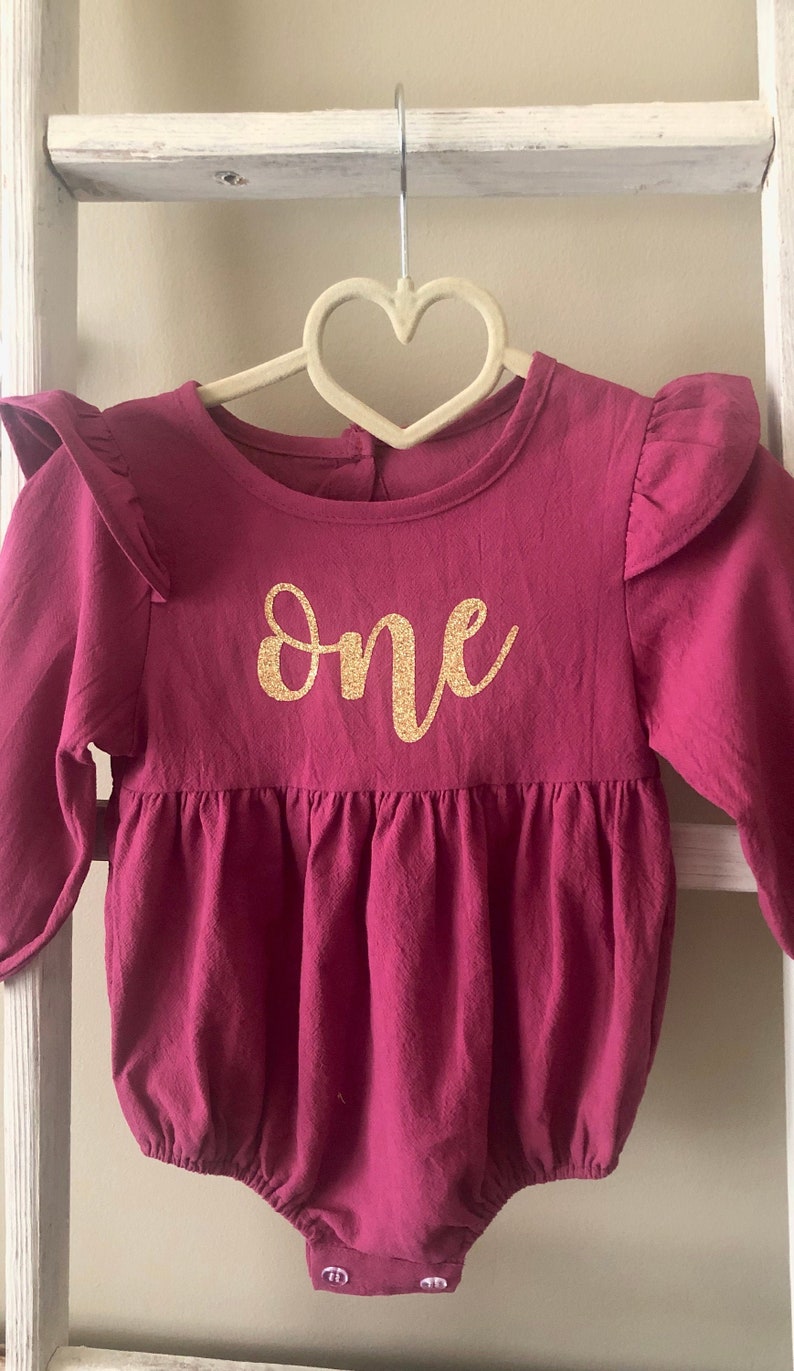 Fall First Birthday Outfit // Baby Girl First Birthday Outfit Etsy