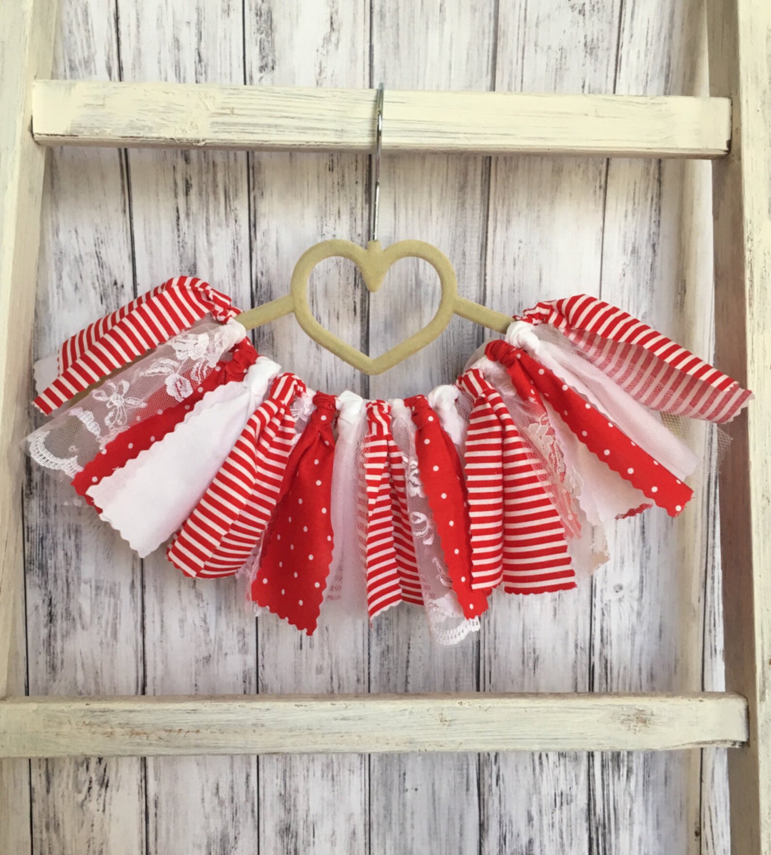 red and white striped tutu