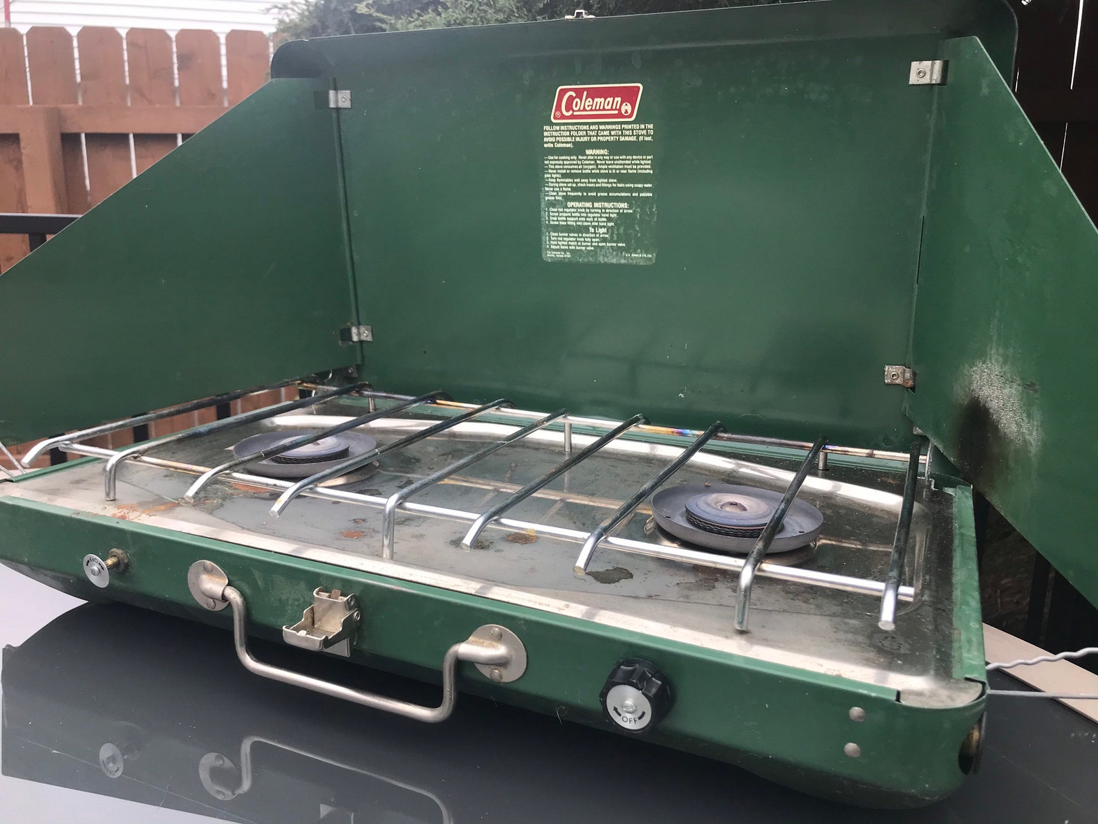 Coleman Camp Stove Etsy