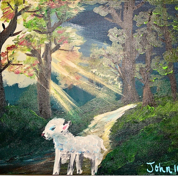 Digital Download, John 10, Digital Painting