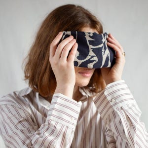 Linen Eye Pillow | Yoga | Therapy | Navy