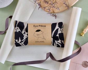 Linen Eye Pillow | Yoga | Therapy | Navy