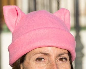 Reversible Pink Pussyhat - Women's march