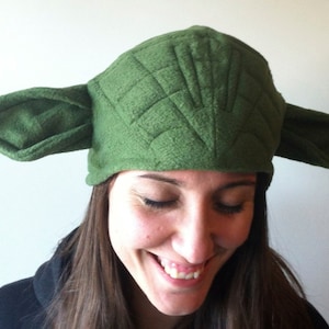 Master Yoda-inspired fleece hat