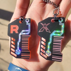 TEAM ROCKET/DYNAMAX Dogtags