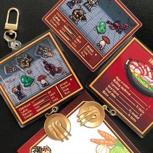 Dungeon Meshi-sleutelhangerbundel met te openen shaker