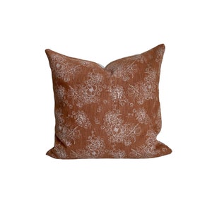 Floral Pillow Cover, Boho, Modern Farmhouse