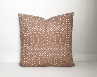 Blush Pillow Cover, Lumbar, Designer, Boho Pillow