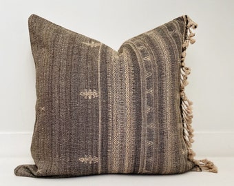 Indian Pillow Cover,  Modern Farmhouse, Neutral Pillow