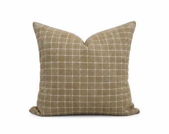 Neutral Linen Pillow Cover