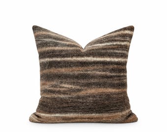 Shibori Pillow Cover, Tie Dye Pillow, Boho Pillow, Modern Farmhouse