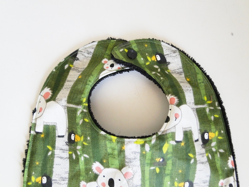Large bib diego in cotton and sponge 12-24 months