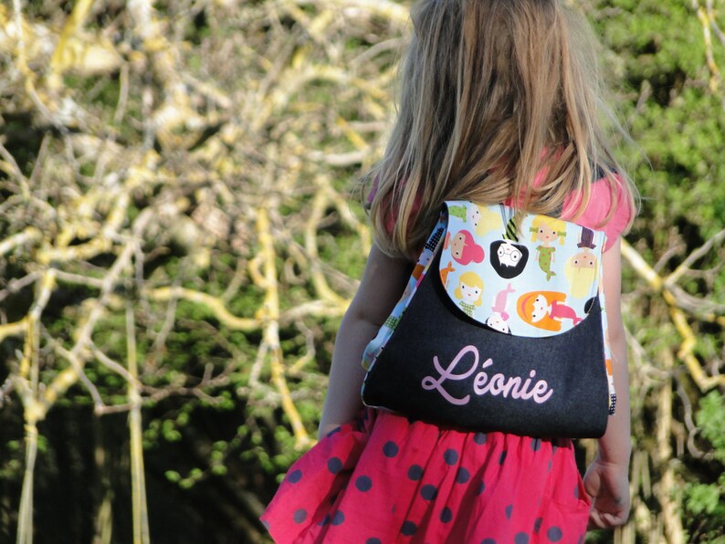 Kindergarten Backpack customizable ON ORDER image 1