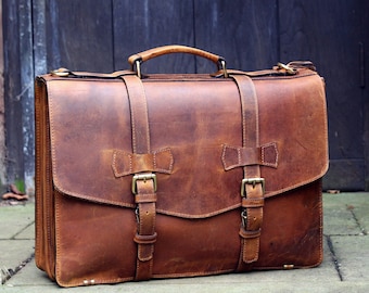 Personnalisé Cuir Véritable Hommes Porte-Documents Sac D'ordinateur Sac Bureau Sac À Bandoulière Bureau Cadeaux Pour Lui cadeau De Noël