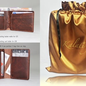 Personalised Handmade Real Leather Mens Briefcase Laptop Bag Messenger Business Travel Vintage Bag Christmas gift for him / Brown image 10
