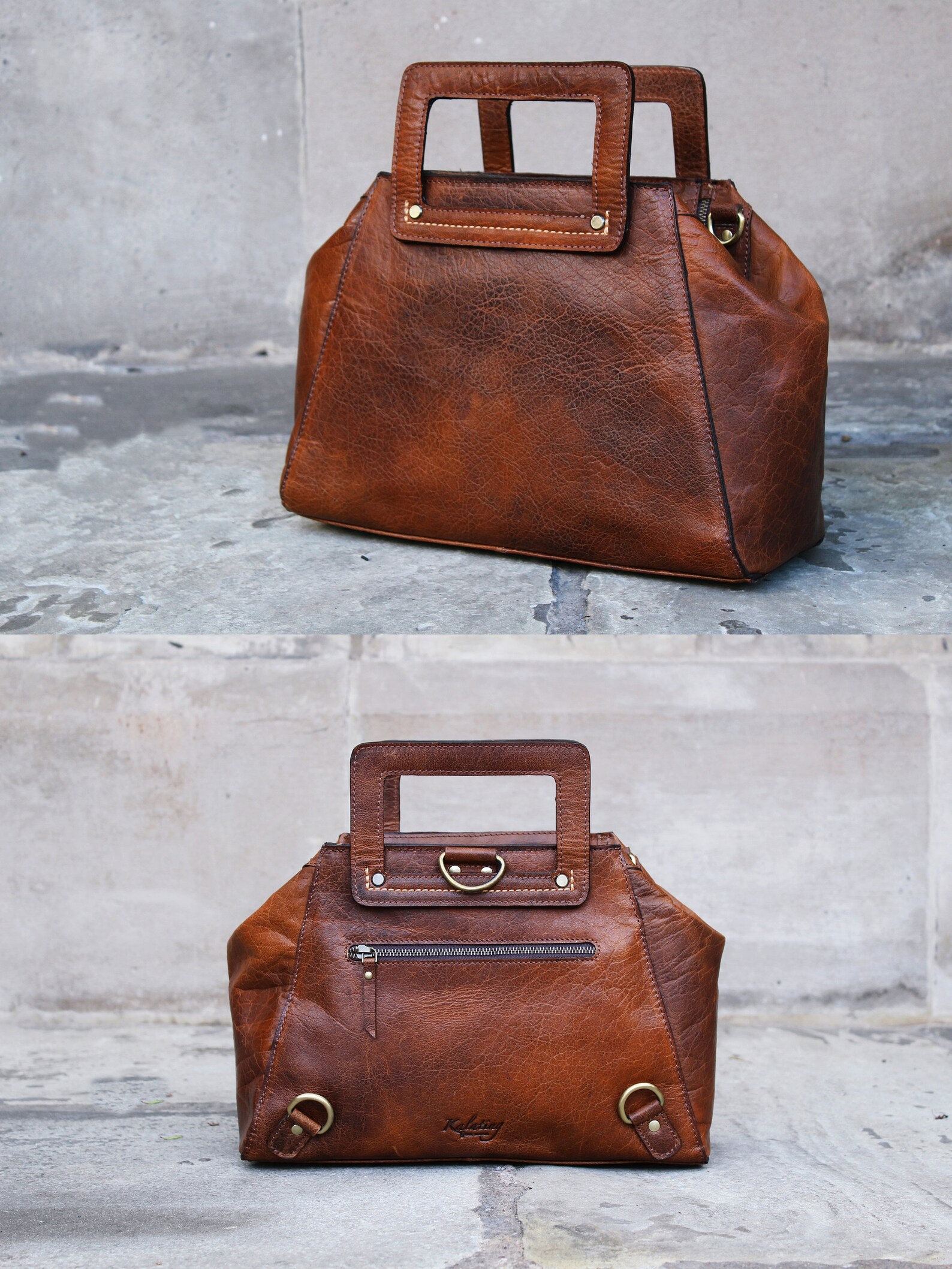 personalised leather handbags