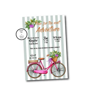 Going Away to College Party - College Send Off Invitation - Trunk Party - Off to College Digital Invitations - Print at Home - Printable