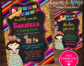 mexican invitation etsy