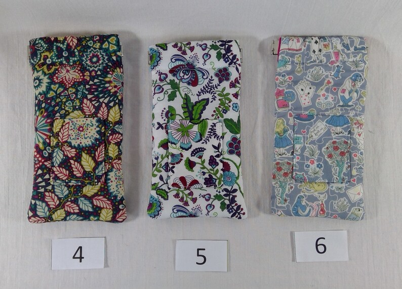 Liberty Fabric Floral Snap Shut Glasses Case Spectacles Etsy UK