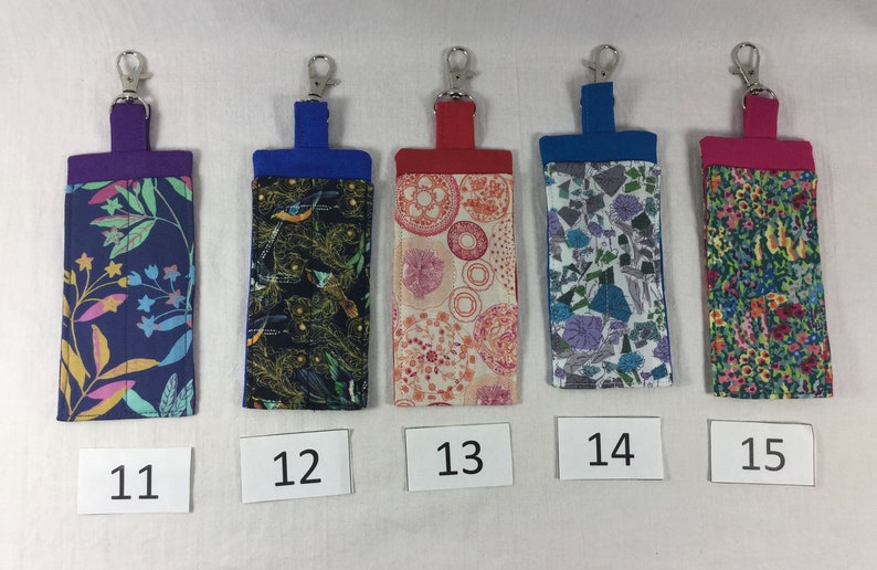 Liberty Lanyard pen holder clip on pen pouch fabric pen Etsy