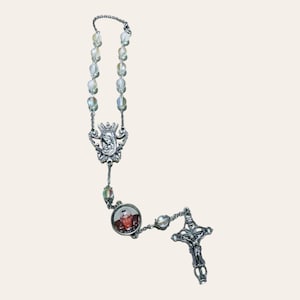 Car Rosary | Rosary With Photo | Catholic Gifts | Custom Rosary | Gift idea | Memorial Gift