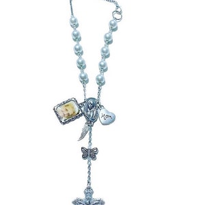 Memorial Rosary With Butterfly