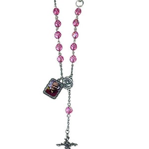 Car Rosary | Catholic Gifts | Memorial Gift | In Memory | Rosary | Rosario | Angel | Memorial Gift |