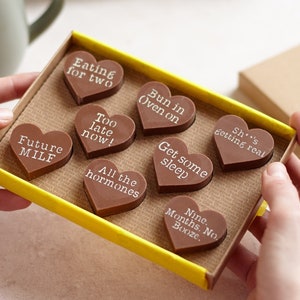 Obnoxious Chocs... a funny pregnancy gift of chocolates image 1